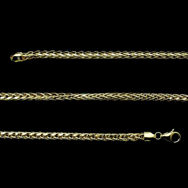 LIMITED EDITION - Royal Bali Collection 9K Y Gold Tulang Naga Necklace (Size 20), Gold wt 12.01 Gms.