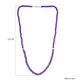 Amethyst and Quartzite Necklace (Size - 20) in Sterling Silver