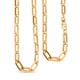 Hatton Garden Close Out - 9K Yellow Gold Paper Link Necklace (Size - 20) with Lobster Clasp, Gold Wt