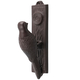 Woodpecker Door Knocker (Size 15x7x5 Cm) - Brown