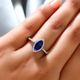 RHAPSODY 950 Platinum AAAA Blue Ceylon Sapphire and Diamond (VS/E-F) Ring 1.74 Ct, Platinum Wt. 5.00 Gms