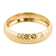Royal Bali Collection - 9K Yellow Gold Diamond Cut Band Ring
