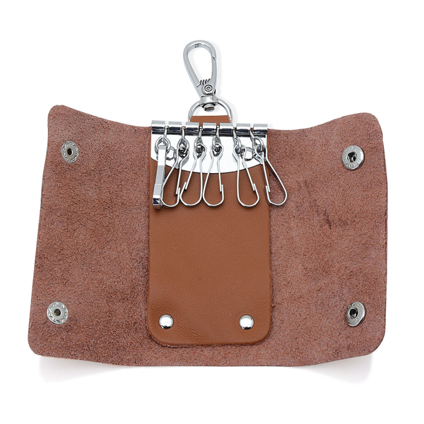 Brown Colour Wallet, Key Chain Holder and Card Holder