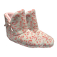 Slipper Boots (Size Medium 5 to 6) - Pink and White