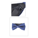 Gift Set (Includes Cufflink, Bow Tie, Scarf, Tie Bar, Brooch, Tie) - Navy Blue
