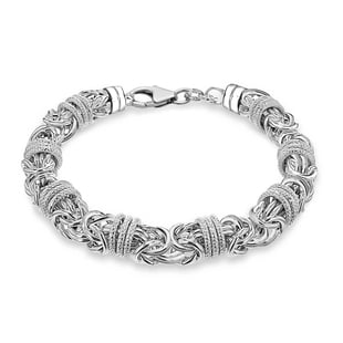 Sterling Silver Bracelet,  Silver Wt. 24.5 Gms
