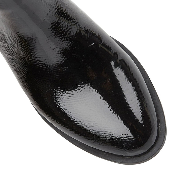 Lotus Lolita Patent Ankle Boots (Size 5) - Black