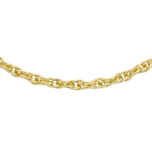 9K Yellow Gold  Chain,  Gold Wt. 0.32 Gms