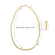 9K Yellow Gold Rambo Necklace (Size 22) with Lobster Clasp, Gold Wt. 12.20 Gms