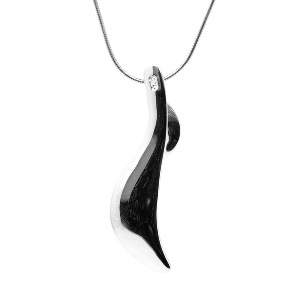 Vicenza Collection Fancy Pendant With Chain in Sterling Silver, Silver wt 7.91 Gms.