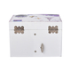 2 Layer Musical Butterfly and Tower Printed Jewellery Box with Drawer and Inside Mirror (Size 13x10x9cm) - White & Multi