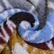 TJC Soft Sherpa Blanket (Size 200x150Cm) - Grey & Multi