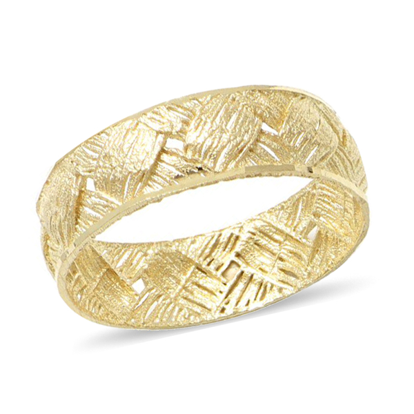 Maestro Collection- 9K Yellow Gold Band Ring