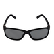 TIMBERLAND Black Rectangle Sunglasses with Grey Lenses