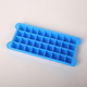Set of 2 - Ice Cube Moulds with Cover (Size 25x11x3cm) - Blue & Red