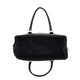 PASSAGE Stylish Crocodile Skin Pattern Weekender Bag with Detachable Shoulder Strap and Zipper Closure (Size 47x22x33cm) -  Black