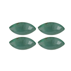 Set of 4 - Emerald Marquee 4x2 mm 0.28 Ct.