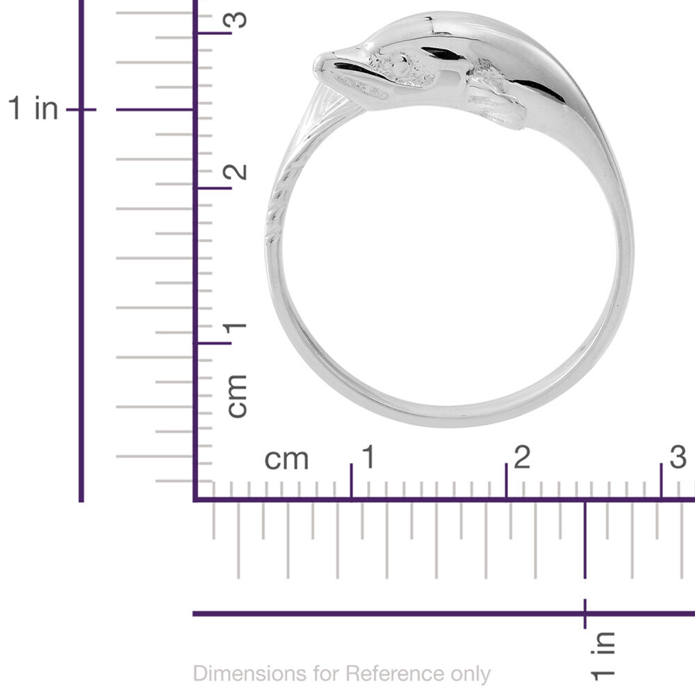 JCK Vegas Collection- Designer Inspired Sterling Silver Dolphin Ring