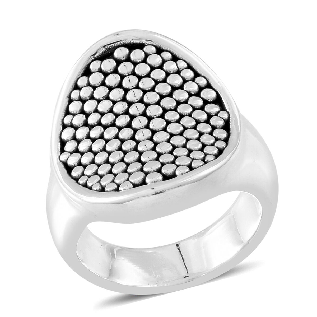 Thai Sterling Silver Ring, Silver wt. 7.53 Gms.