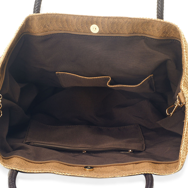 Multi Colour Hand Bag (Size 23x12.4x8 inch)