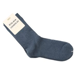 Kris Ana Cashmere Mix Socks One Size (3-8) - Navy