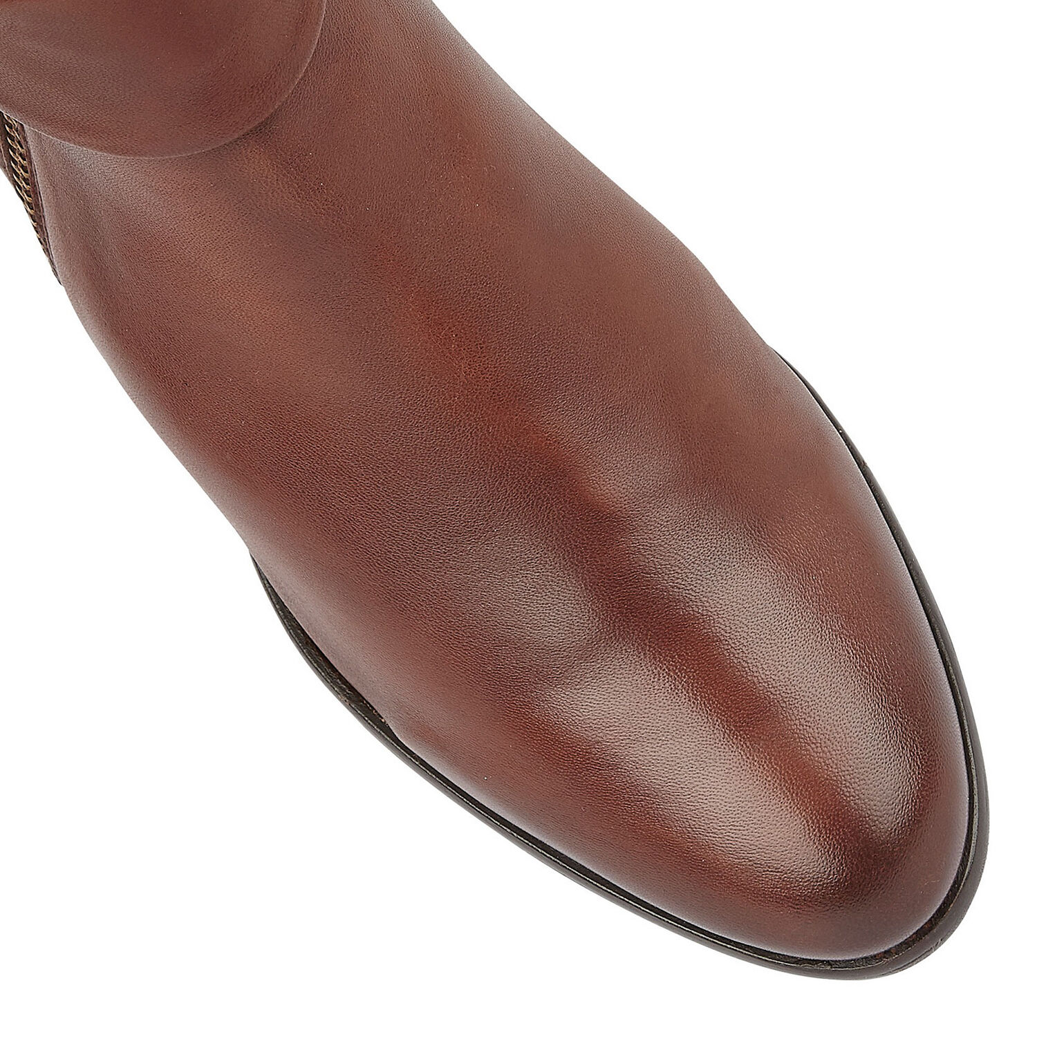 Lotus MAGGIE Ankle Boots with Turn Down Collar and Zipper Closure