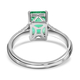 RHAPSODY 950 Platinum AGI Certified AAAA Colombian Emerald Diamond (VS/E-F) Ring 3.00 Ct, Platinum Wt. 5.13 Gms