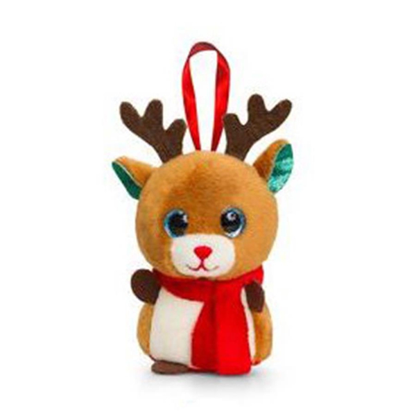 Brown and White Colour Reindeer by Keel Toy (Size 10 Cm)