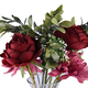 Bayswood Roses Flower Arrangement in Vase - (Size 38cm)