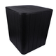 43L Durable UV Protected and Weather Resistance Storage Table (Size  39x39x42 Cm) - Black