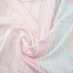 Tara Clothing 100% Cotton Stripe Pattern Shawl (Size 180x70 Cm) - Peach, Blue, White & Pink