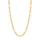 9K Yellow Gold Paperclip Necklace (Size - 22), Gold Wt. 2.15 Gms