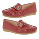 Lotus Red Cory Slip-On Loafers (Size 3)