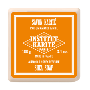 Institut Karite Paris: Almond & Honey Shea Soap - 100g