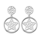 RACHEL GALLEY Shimmer Collection - Rhodium Overlay Sterling Silver Earrings (with Push Back)