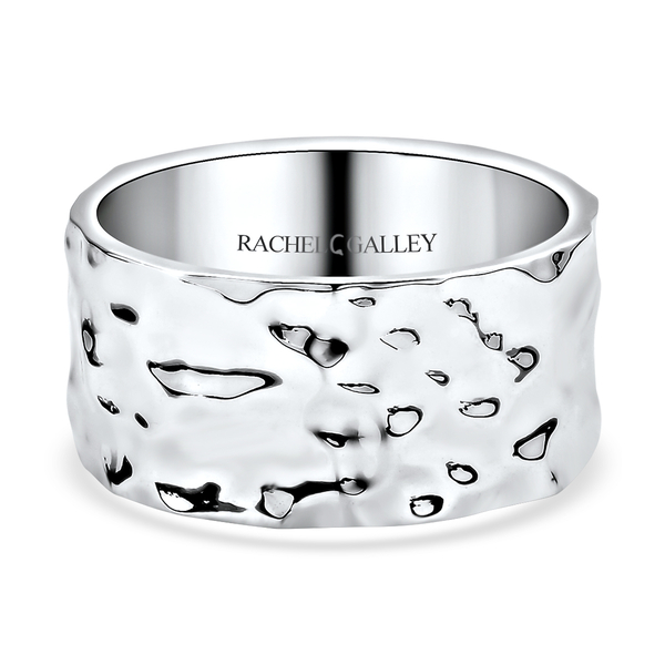 RACHEL GALLEY Rhodium Overlay Sterling Silver Ring
