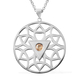 RACHEL GALLEY Chakra Collection - Yellow Sapphire Pendant with Adjustable Chain (Size 18-24-30) in R