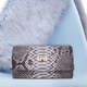 LA MAREY 100% Genuine Python Leather Crossbody Wallet (Size 20x10x5cm) - Beige & Multi