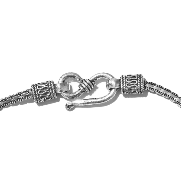 Sterling Silver Bismark Bracelet (Size 7.5), Silver wt 5.01 Gms.