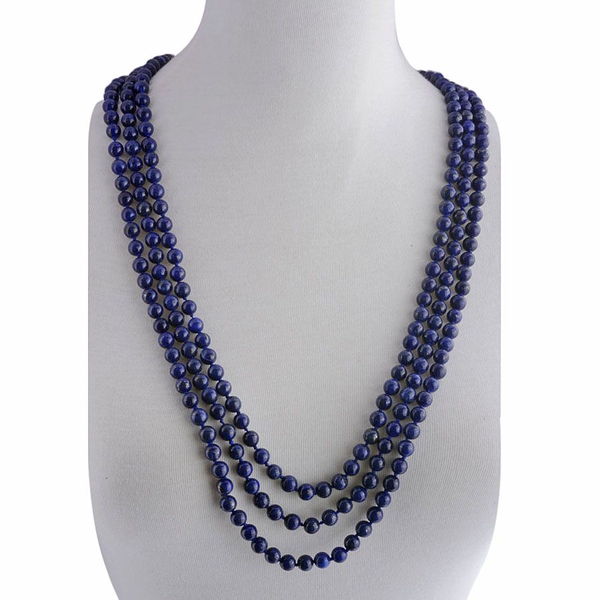 Lapis Lazuli Necklace (Size 100) 1100.000 Ct.
