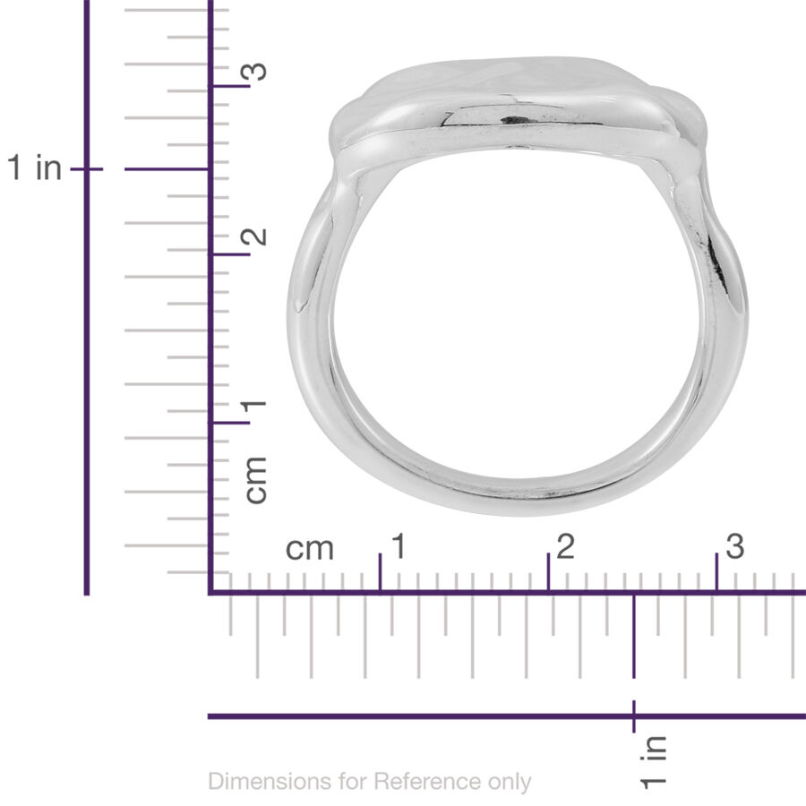 Statement Collection Sterling Silver Ring, Silver wt 5.20 Gms.