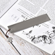 Personalized Rectangular Bookmark in Stainless Steel