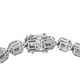 Grandidierite and Natural Cambodian Zircon Bracelet (Size - 8) in Sterling Silver 12.18 Ct, Silver wt. 14.50 Gms