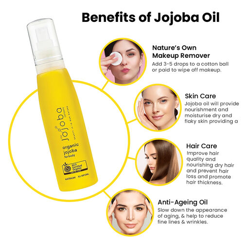 100 Natural Organic and Australian Jojoba Wax Ester in 200ml 2593095