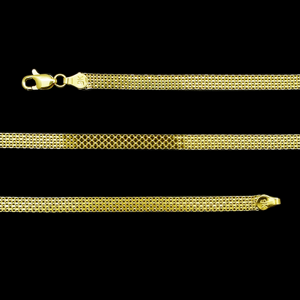 Royal Bali Collection 9K Y Gold Bismark Bracelet (Size 7.5)