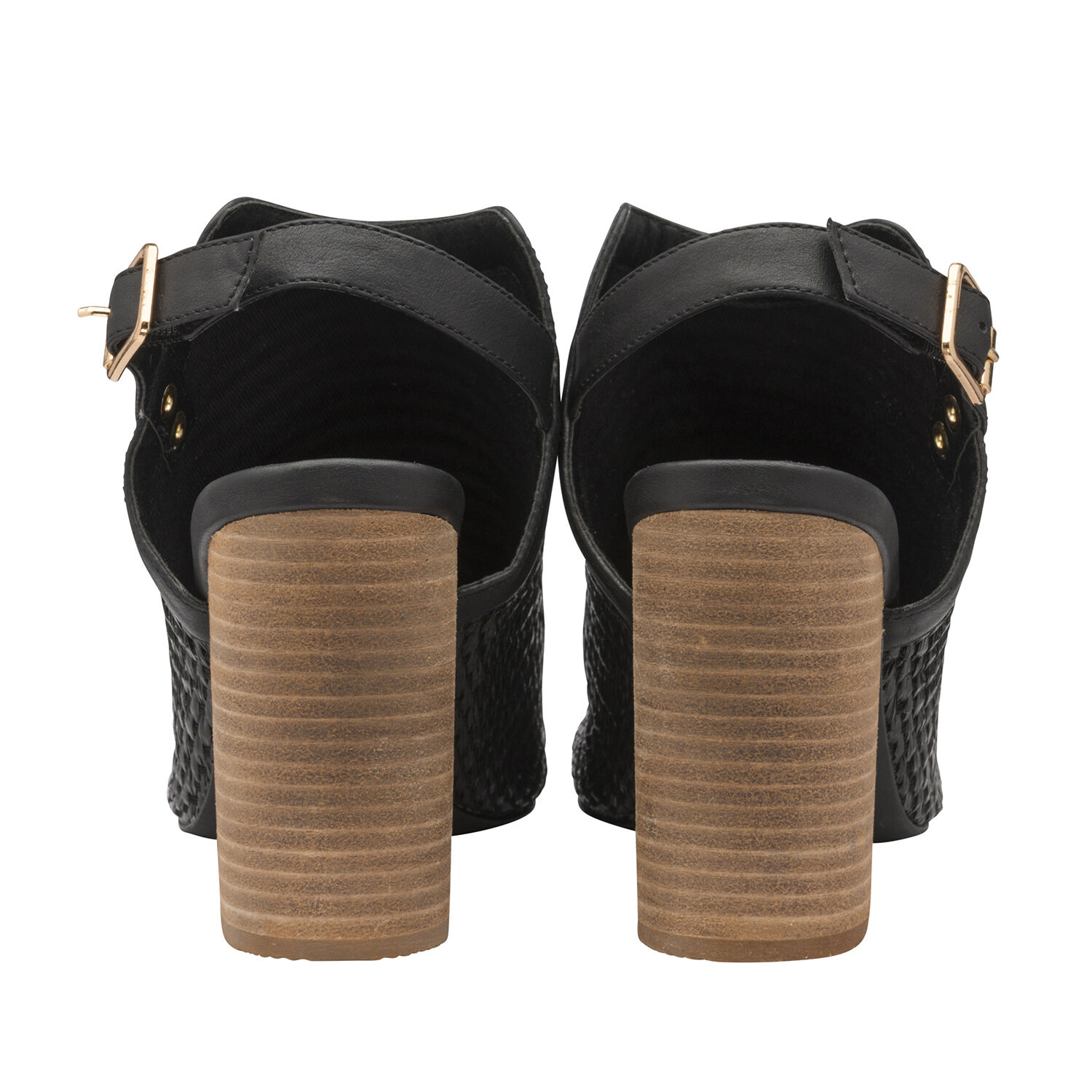 Ravel Clifton Heeled Sandals (Size 8) - Black