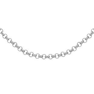 Sterling Silver Belcher Chain (Size 32) with Lobster Clasp