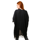 TAMSY 100% Rayon Kimono (One Size) - Black