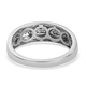 RHAPSODY 950 Platinum IGI Certified Natural Diamond (E-F/VS) Ring 0.50 Ct, Platinum Wt. 5.54 Gms
