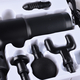 Massage Gun (Size 22x18Cm) - Black
